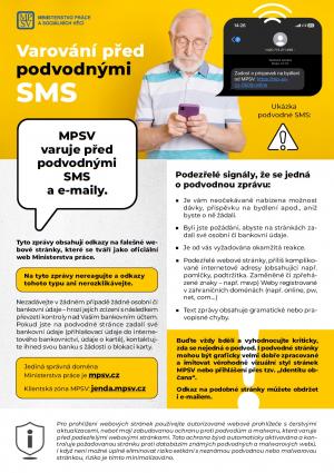 varování před podvodnými SMS